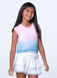 Linen Vision Tank - M (10/12) / PERIWINKLE