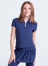 Pleated Polo Short Sleeve
