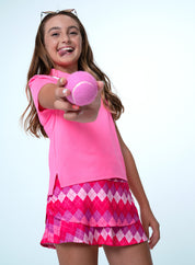 Pleated Polo Short Sleeve