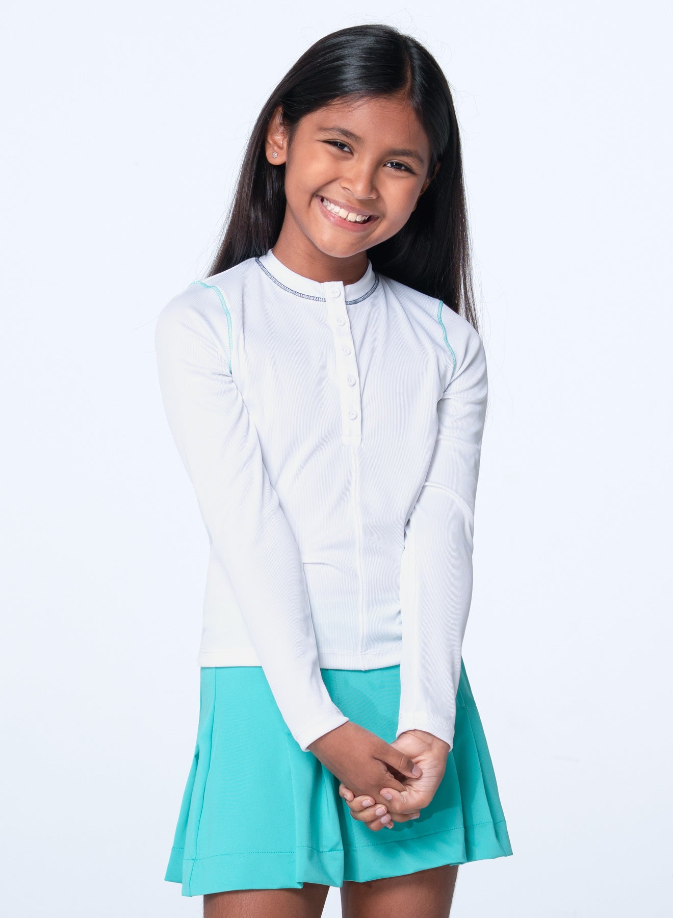 Kids Sports Tops, Kids Golf Clothes, Girls Tennis Clothes – Lucky