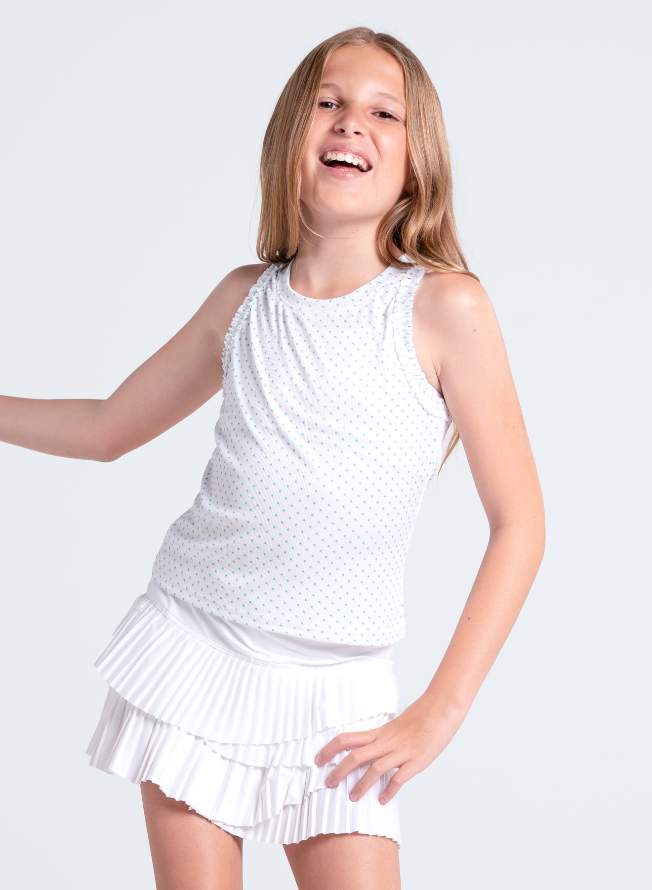 Poppy Dot Tank – Lucky in Love