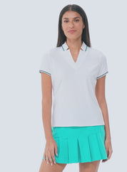 Win It Notch Collar Short Sleeve
